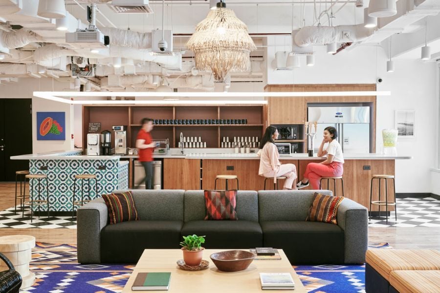 2. Modern workspace in WeWork - RCBC Plaza