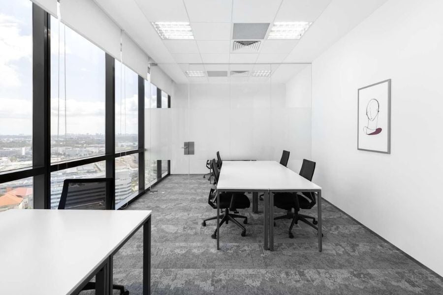 2. Vision Exchange offers a professional and modern workspace