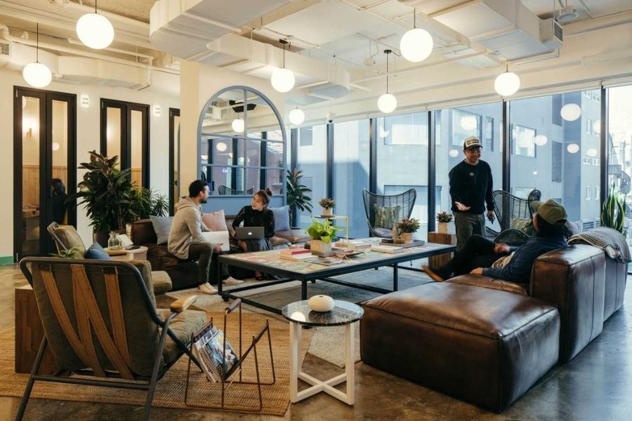 2. WeWork Beach Center WeWork Beach Center offers a professional coworking environment