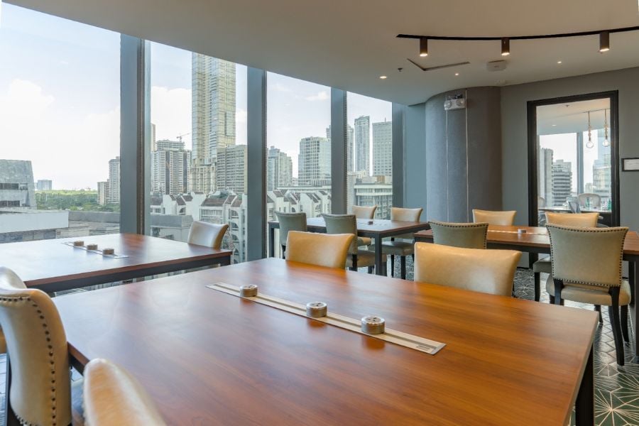 4. Beautiful views from space in Ayala Triangle Gardens Tower 2