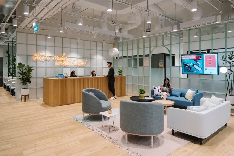 7. JustCo Cross Street is located in the heart of Chinatown, Singapore