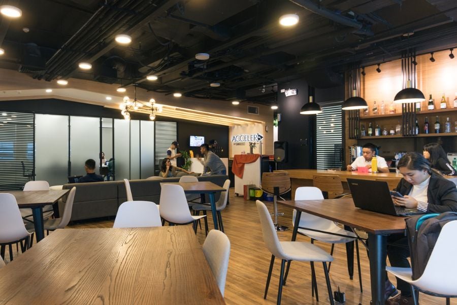 9. Acceler8 Rockwell offers a modern & spacious coworking space