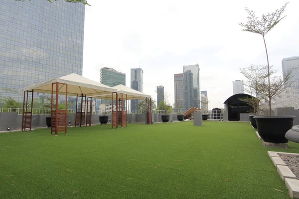 cohive outdoor event venue for christmas party
