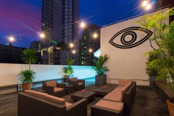 rooftop event venue for christmas party manila