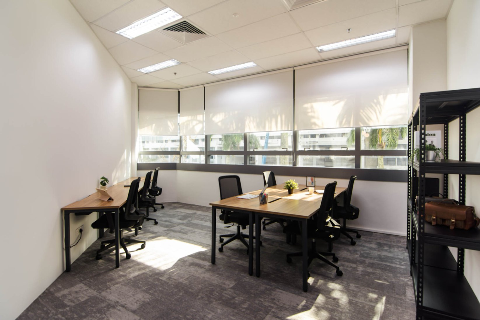 The demand for commercial office space in Singapore is rising